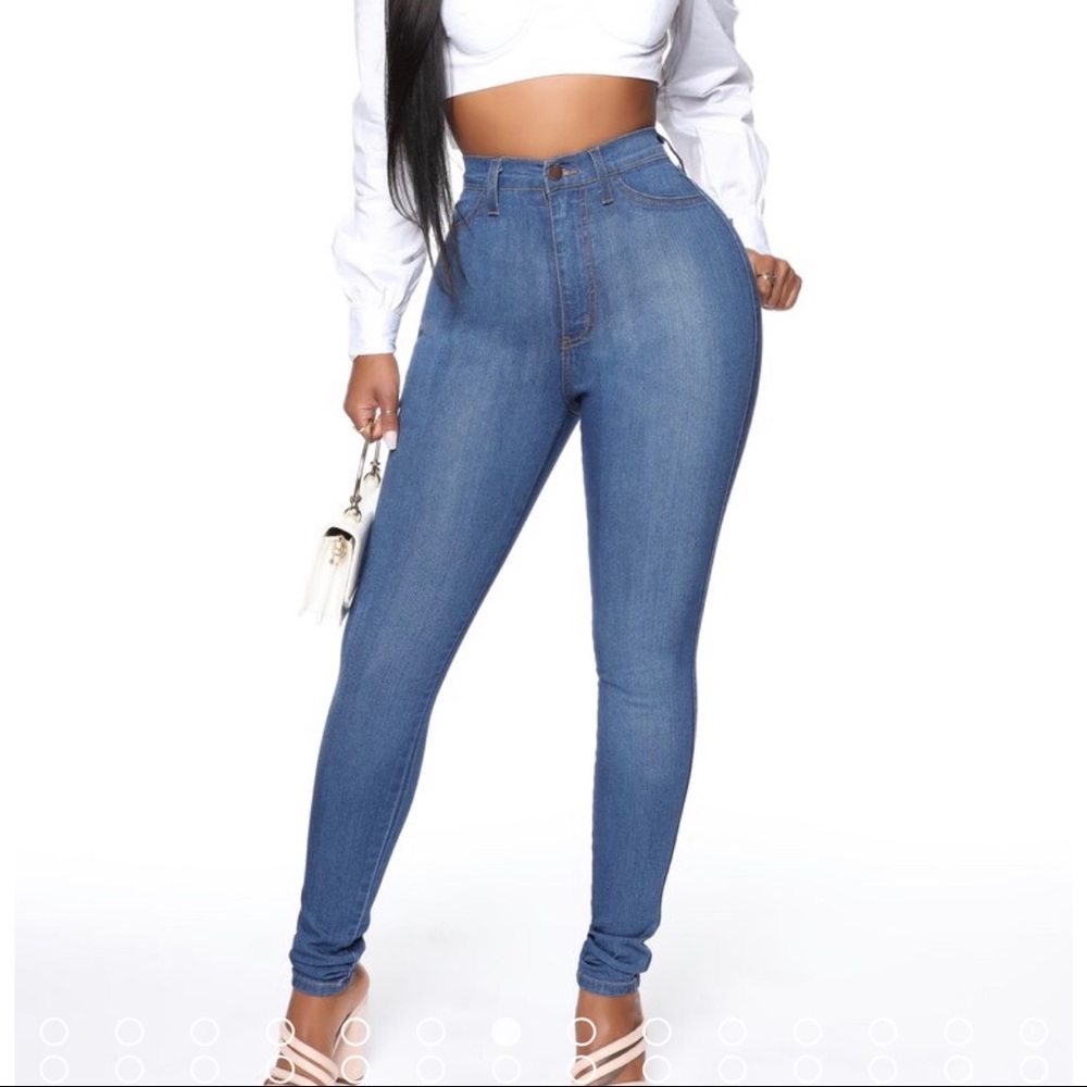 Fashion Nova Classic High Waist Jeans